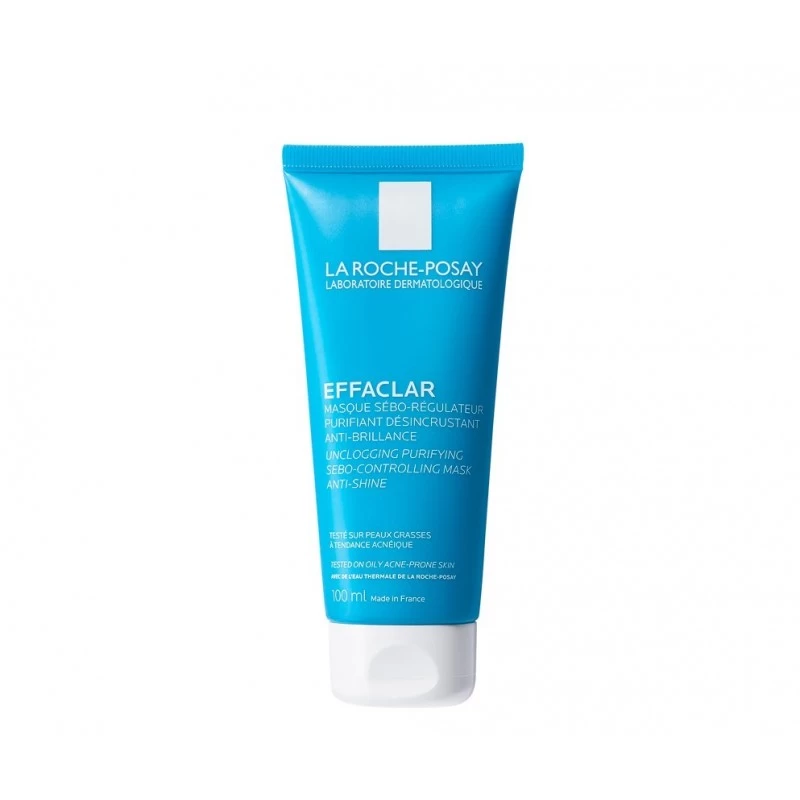 la roche posay effaclar masque sébo régulateur peau grasse acnéique | 100ml