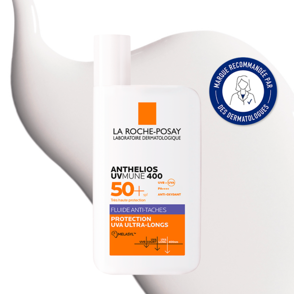 la roche posay anthelios uvmune 400 fluide anti taches spf 50+​