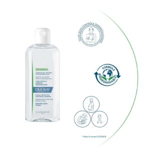 ducray — shampooing physioprotecteur — shampoing anti démangeaisons — sensinol 200 ml