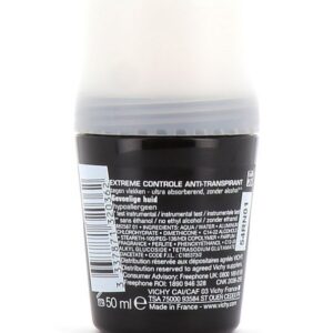 vichy homme déodorant bille anti transpirant 72h peau sensible | 50ml