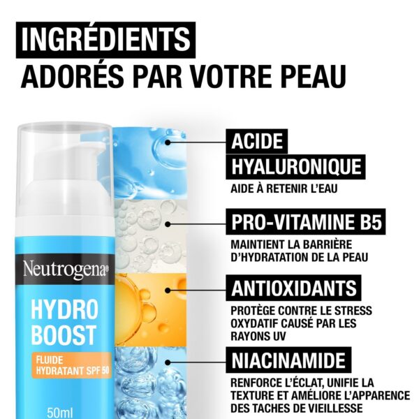 neutrogena fluide hydratant hydro boost spf 50 50 ml