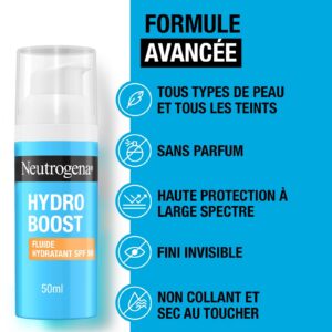 neutrogena fluide hydratant hydro boost spf 50 50 ml