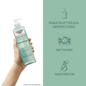 eucerin dermopure gel nettoyant 200ml