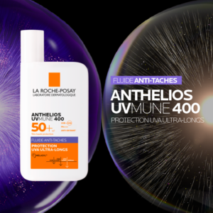la roche posay anthelios uvmune 400 fluide anti taches spf 50+​