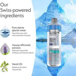 swiss image essential care bi phase micellar water 400 ml
