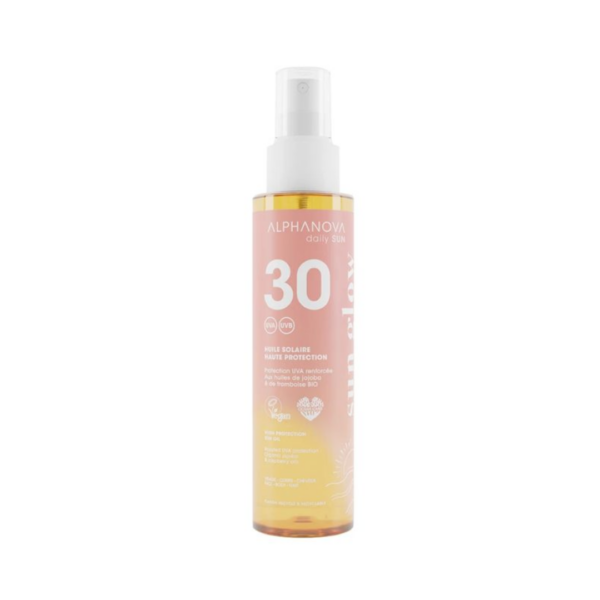 Alphanova Sun Glow Huile Solaire Spf30 125ml