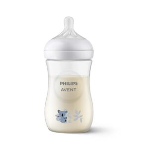avent bib natural 3.0 teat 1m 260ml scy90367 deco koala 1.jpg