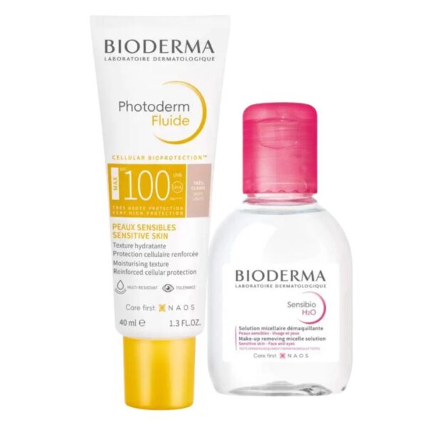 bioderma photoderm fluide teinte tres claire spf100 sensibio h2o 100ml offert 1.jpg