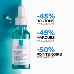 la roche posay effaclar sérum à l’acide salicylique ultra concentré | peau à tendance acnéique | 30ml