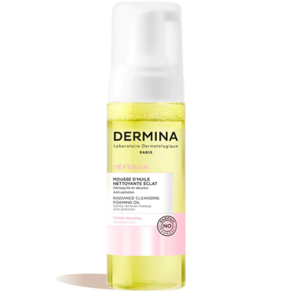 dermina defensia mousse dhuile eclat 150ml 1.png