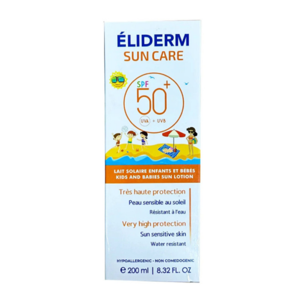 eliderm sun care lait solaire kids spf50 200ml 1.png