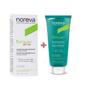 exfoliac duo pack ecran solaire spf50 40mlgel moussant doux 100ml 1.jpg