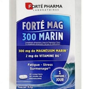 forté pharma magné 300 marin – 28 comprimés