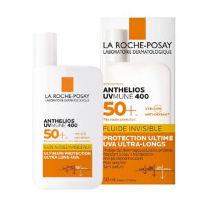 la roche posay anthelios uvmune 400 crème solaire fluide invisible | peaux sensibles | 50ml