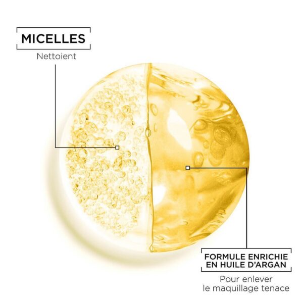 garnier skinactive eau micellaire nettoyante à l’huile d’argan 400ml