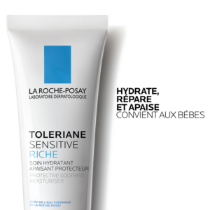 la roche posay toleriane sensitive riche crème hydratante peau sèche à très sèche | 40ml