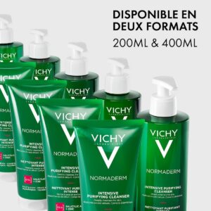 vichy normaderm phytosolution gel purifiant intense peau grasse acnéique | 200ml