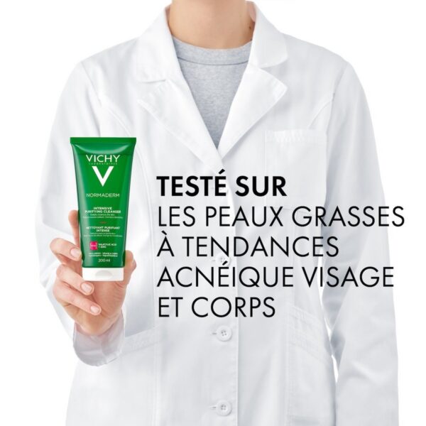 vichy normaderm phytosolution gel purifiant intense peau grasse acnéique | 200ml