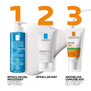 la roche posay anthelios uvmune400 oil control invisible spf50+ peau mixte à grasse acnéique | 50ml