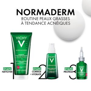 vichy normaderm phytosolution gel purifiant intense peau grasse acnéique | 200ml
