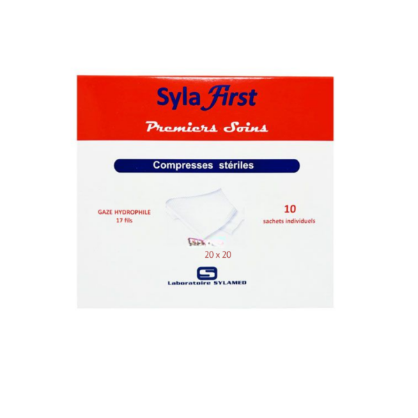 sylafirst compress sterilies 2020 bte de 10pcs 1.png