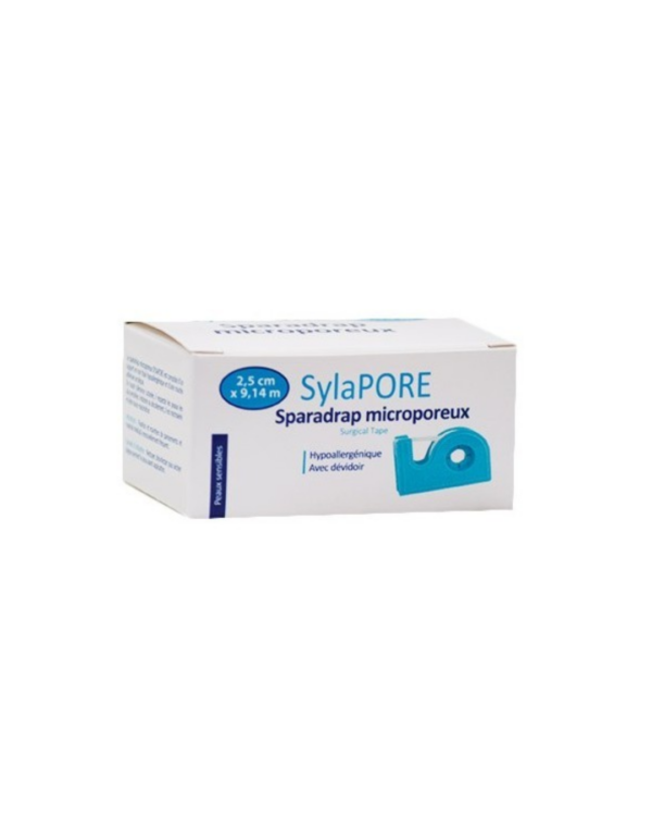 sylapore sparadrap micropopreux 2.5cm9.14m 1.png