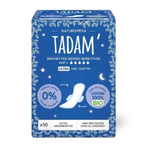 tadam serviette ultra coton bio nuit 10un 1.jpg
