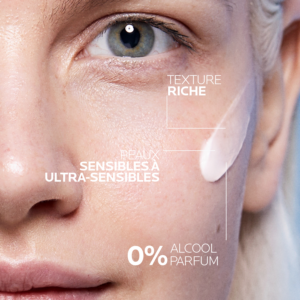 la roche posay toleriane sensitive riche crème hydratante peau sèche à très sèche | 40ml