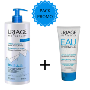 uriage eau thermale duo pack creme lavante 500mllait veloute 200ml.png