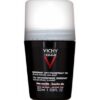 vichy homme déodorant bille anti transpirant 72h peau sensible | 50ml