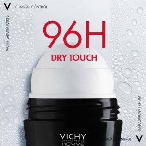 vichy homme dÉodorant clinical control 96h | tous types de peau | 50ml