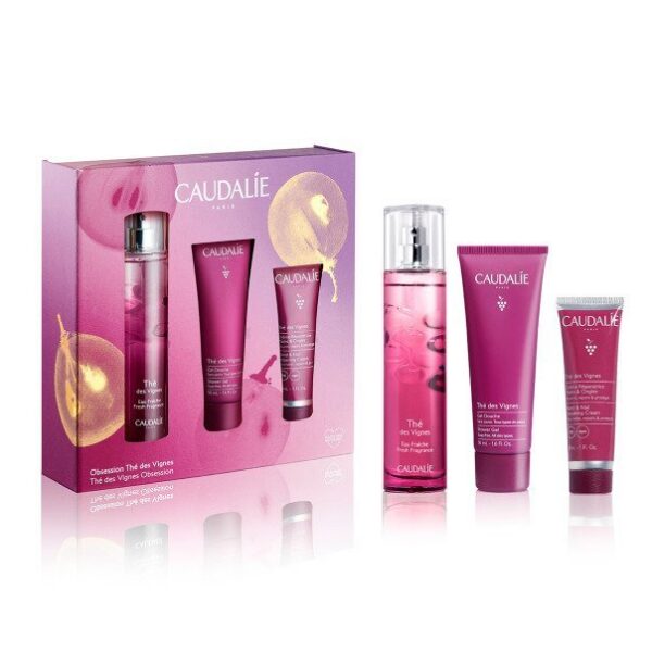 caudalie trio parfumé thé des vignes