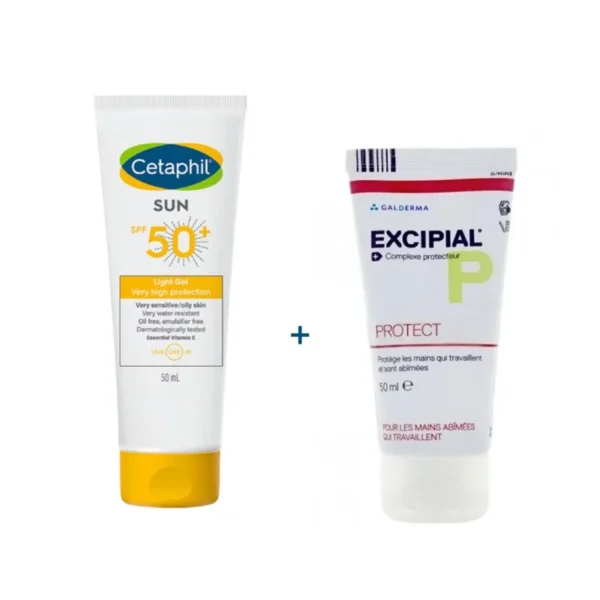 cetaphil sun lotion spf50 100ml excipial protect offert pack 1.webp