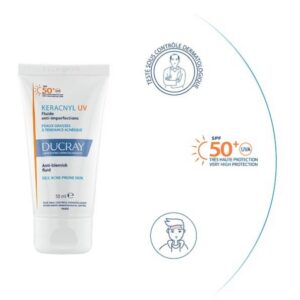 ducray fluide anti imperfections keracnyl uv 50 ml