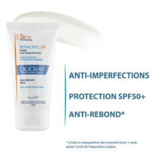 ducray fluide anti imperfections keracnyl uv 50 ml