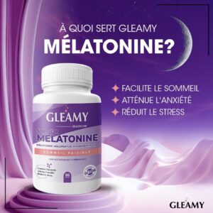 gleamy super melatonine 30 gelules