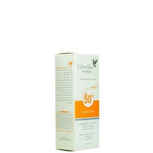 glowskin dermatology – crème solaire invisible spf 50+ uvb uva 40ml