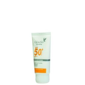 glowskin dermatology – crème solaire invisible spf 50+ uvb uva 40ml