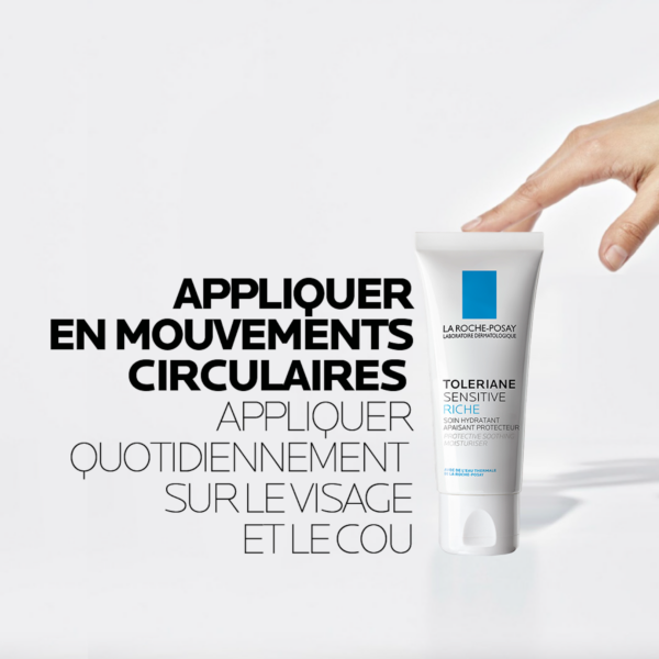 la roche posay toleriane sensitive riche crème hydratante peau sèche à très sèche | 40ml
