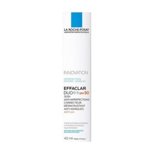 la roche posay effaclar duo+ soin anti imperfections spf30 peau grasse acnéique | 40ml