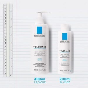 la roche posay toleriane dermo nettoyant fluide démaquillant peau intolérante | 400ml