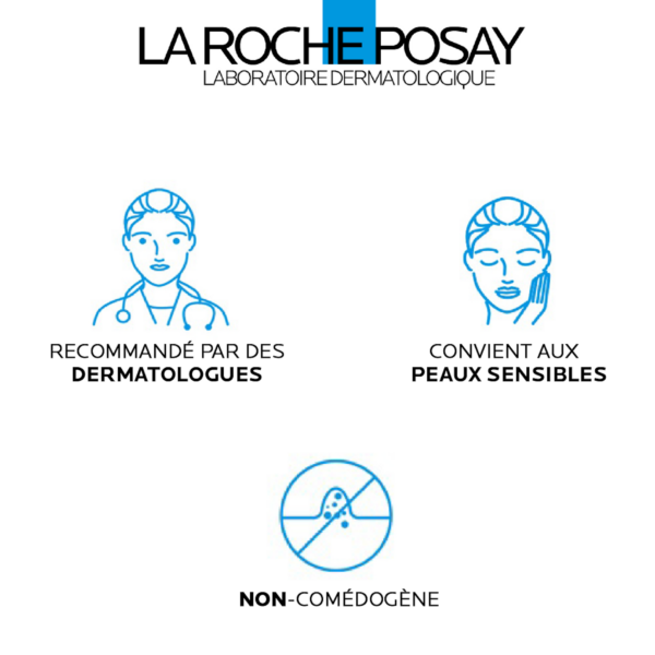 la roche posay effaclar gel moussant peau grasse acnéique | 200ml