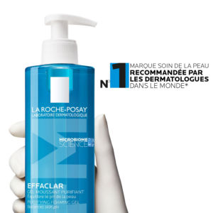 la roche posay effaclar gel moussant peau grasse acnéique | 400ml