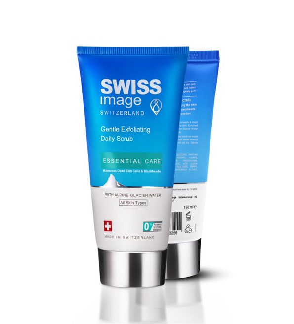 swiss image essential care gentle exfoliating daily scrub 150 ml