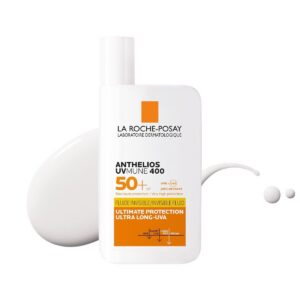 la roche posay anthelios uvmune 400 crème solaire fluide invisible | peaux sensibles | 50ml