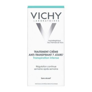 vichy dermo tolérance traitement crème anti transpirant 7 jours tous types de peaux | 30ml