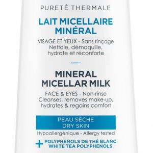 vichy pureté thermale lait micellaire peau sèche à très sèche | 200ml