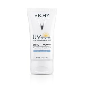 vichy uv protect crème hydratante invisible spf50 tous types de peaux | 40ml